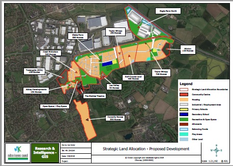 SLA Proposed Development Map